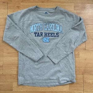 Hanes Gray Sweatshirt with Blue Logo